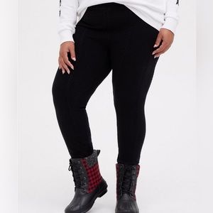 Torrid Full Length Signature Waist Cable Knit Legging